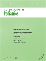 CURRENT OPINION IN PEDIATRICS