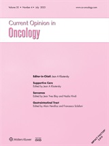 CURRENT OPINION IN ONCOLOGY
