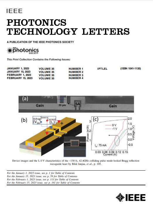 IEEE Photonics Technology Letters