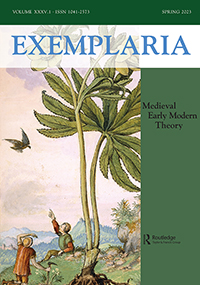 EXEMPLARIA-MEDIEVAL EARLY MODERN THEORY