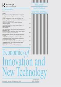 ECONOMICS OF INNOVATION AND NEW TECHNOLOGY