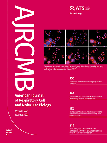 AMERICAN JOURNAL OF RESPIRATORY CELL AND MOLECULAR BIOLOGY