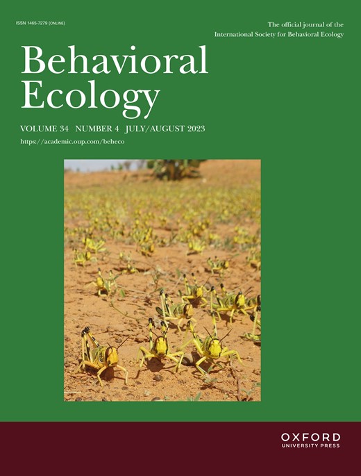 BEHAVIORAL ECOLOGY