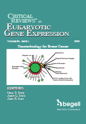 CRITICAL REVIEWS IN EUKARYOTIC GENE EXPRESSION