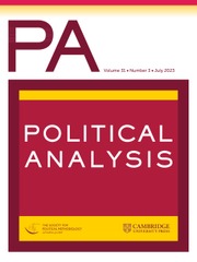 POLITICAL ANALYSIS