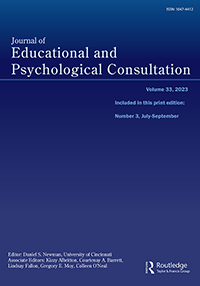JOURNAL OF EDUCATIONAL AND PSYCHOLOGICAL CONSULTATION