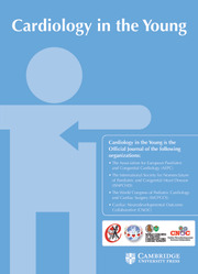 CARDIOLOGY IN THE YOUNG