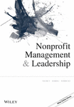 NONPROFIT MANAGEMENT & LEADERSHIP