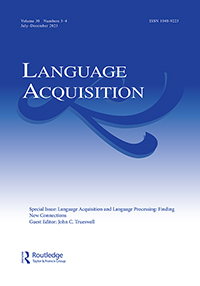 LANGUAGE ACQUISITION