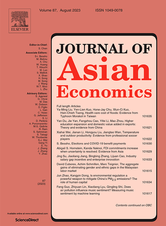 JOURNAL OF ASIAN ECONOMICS