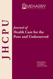 JOURNAL OF HEALTH CARE FOR THE POOR AND UNDERSERVED