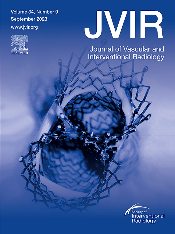 JOURNAL OF VASCULAR AND INTERVENTIONAL RADIOLOGY