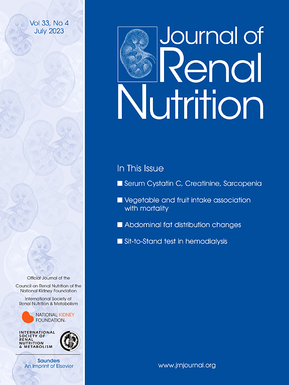 JOURNAL OF RENAL NUTRITION