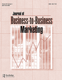 JOURNAL OF BUSINESS-TO-BUSINESS MARKETING