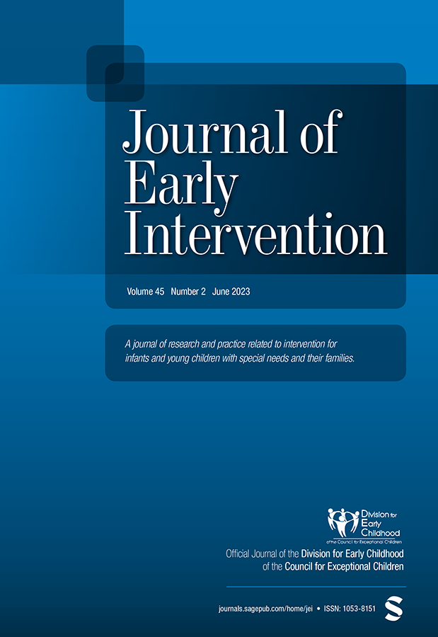 JOURNAL OF EARLY INTERVENTION
