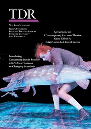 TDR-THE DRAMA REVIEW-THE JOURNAL OF PERFORMANCE STUDIES