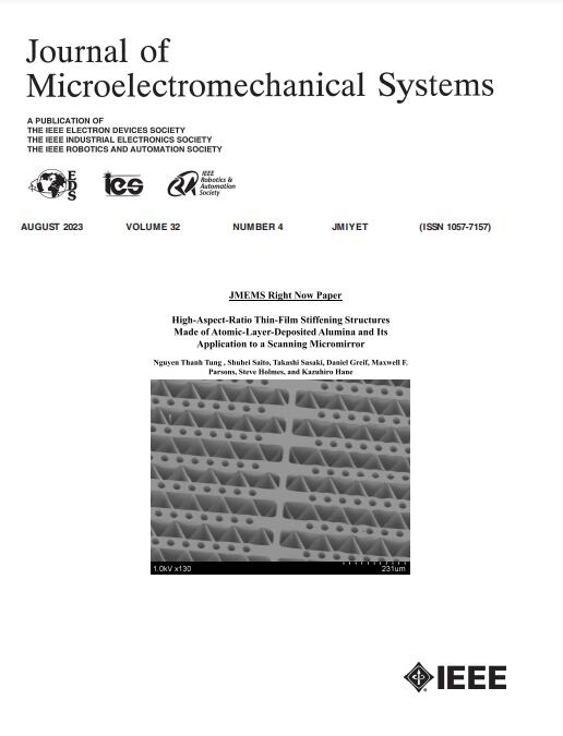 JOURNAL OF MICROELECTROMECHANICAL SYSTEMS