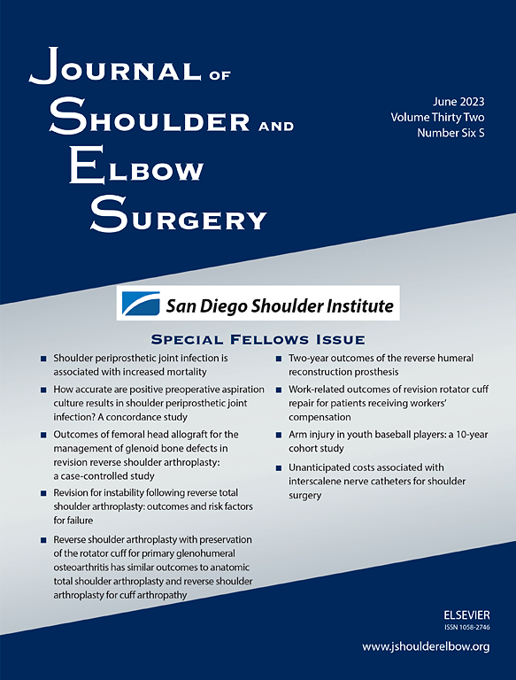 JOURNAL OF SHOULDER AND ELBOW SURGERY