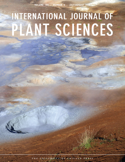 INTERNATIONAL JOURNAL OF PLANT SCIENCES