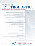 JOURNAL OF PROSTHODONTICS-IMPLANT ESTHETIC AND RECONSTRUCTIVE DENTISTRY