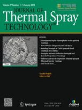JOURNAL OF THERMAL SPRAY TECHNOLOGY