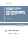 International Journal of Self-Propagating High-Temperature Synthesis