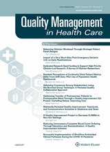 QUALITY MANAGEMENT IN HEALTH CARE