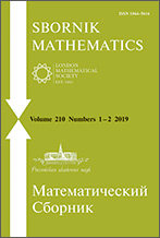 SBORNIK MATHEMATICS