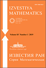 IZVESTIYA MATHEMATICS