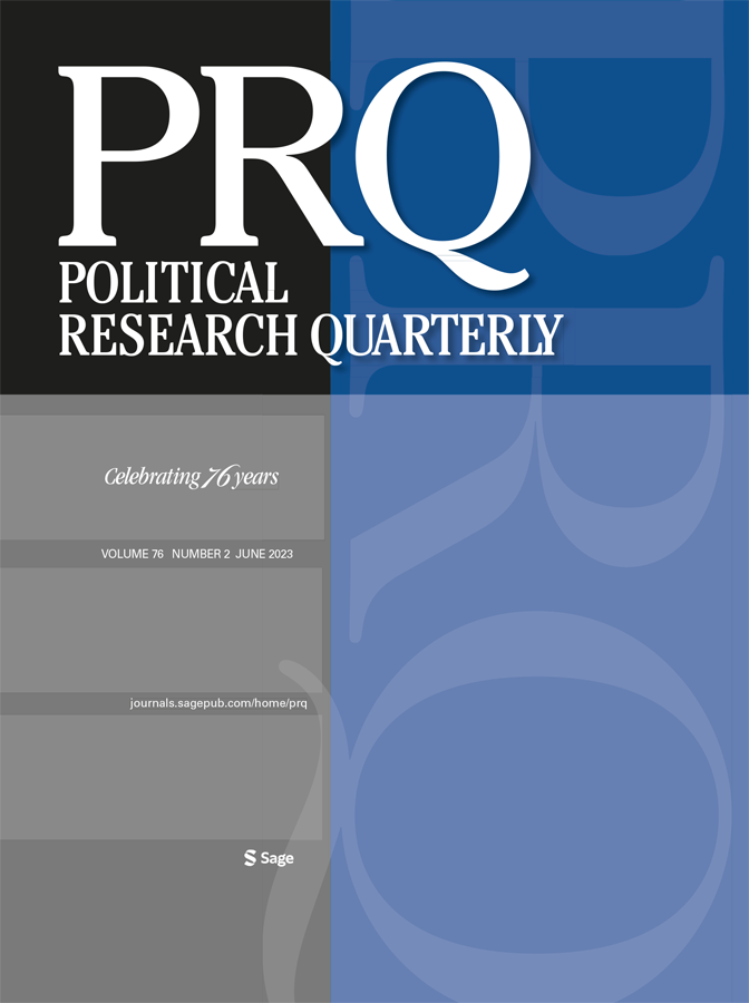POLITICAL RESEARCH QUARTERLY