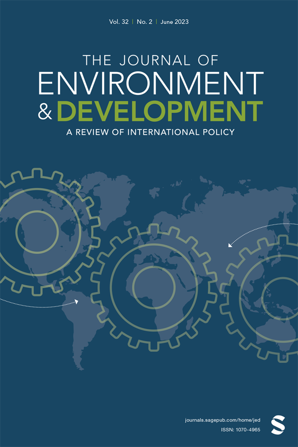 JOURNAL OF ENVIRONMENT & DEVELOPMENT