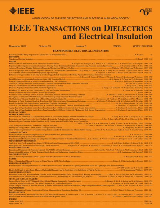 IEEE Transactions on Dielectrics and Electrical Insulation