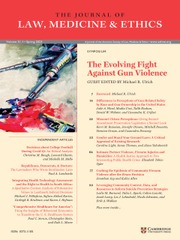 JOURNAL OF LAW MEDICINE & ETHICS