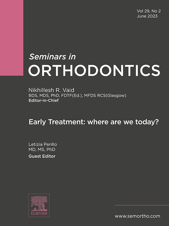SEMINARS IN ORTHODONTICS