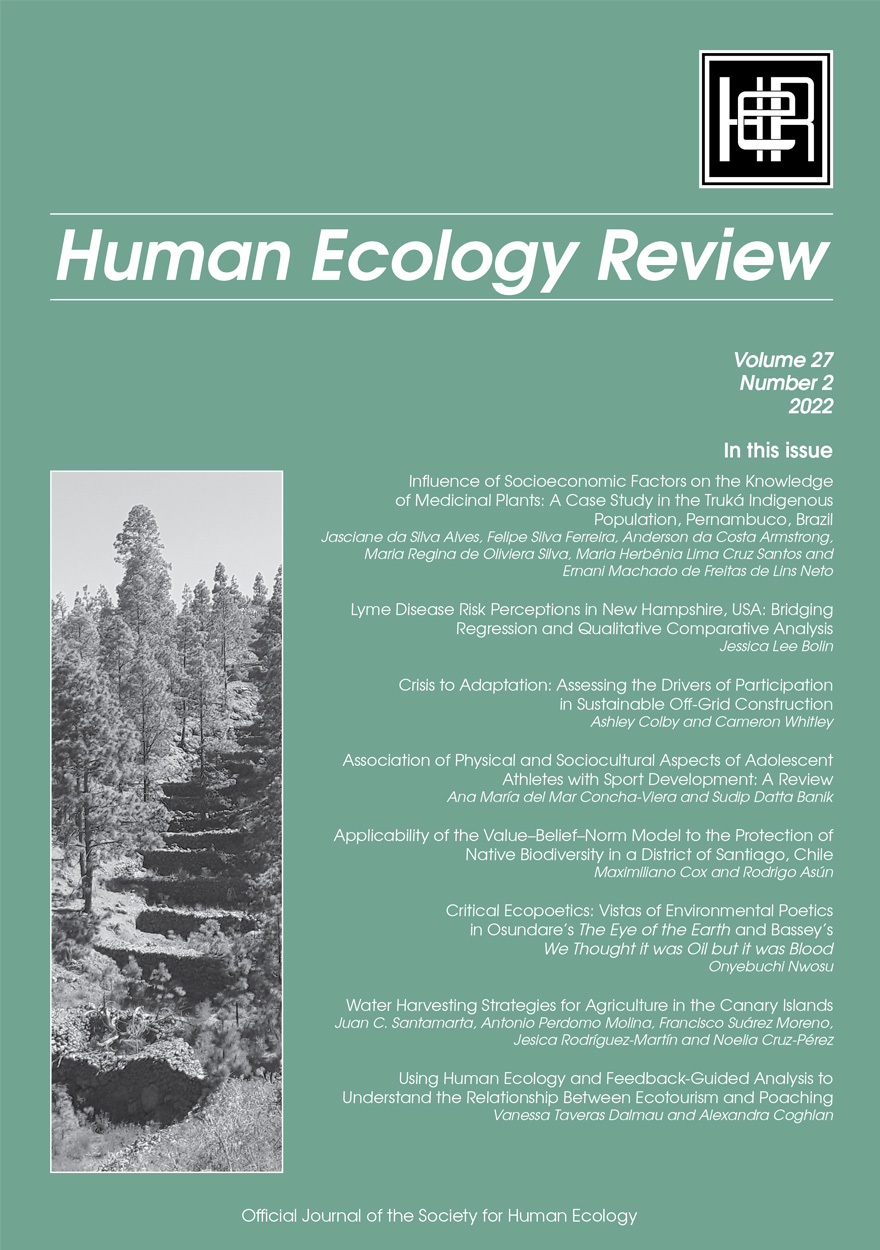 HUMAN ECOLOGY REVIEW