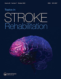 TOPICS IN STROKE REHABILITATION