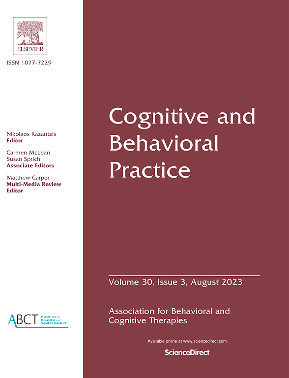 COGNITIVE AND BEHAVIORAL PRACTICE
