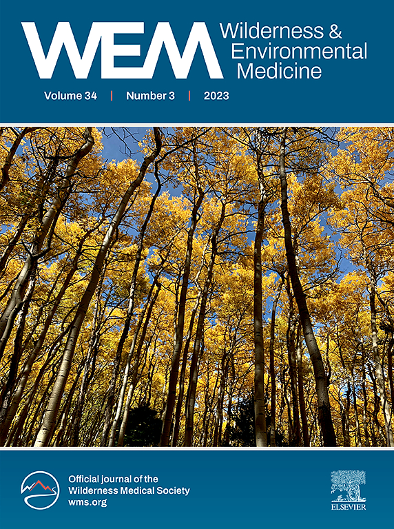 WILDERNESS & ENVIRONMENTAL MEDICINE