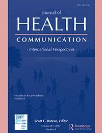 JOURNAL OF HEALTH COMMUNICATION