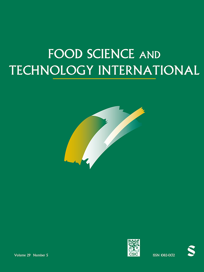 FOOD SCIENCE AND TECHNOLOGY INTERNATIONAL