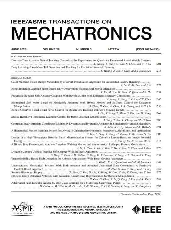 IEEE/ASME Transactions on Mechatronics