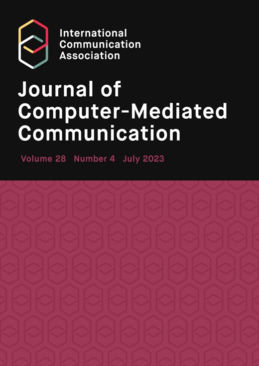 JOURNAL OF COMPUTER-MEDIATED COMMUNICATION