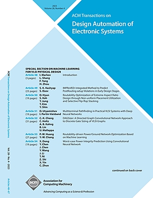 ACM TRANSACTIONS ON DESIGN AUTOMATION OF ELECTRONIC SYSTEMS