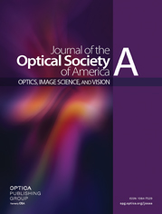 JOURNAL OF THE OPTICAL SOCIETY OF AMERICA A-OPTICS IMAGE SCIENCE AND VISION