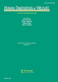 HUMAN DIMENSIONS OF WILDLIFE