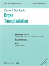CURRENT OPINION IN ORGAN TRANSPLANTATION