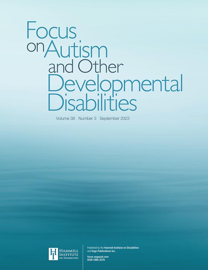 FOCUS ON AUTISM AND OTHER DEVELOPMENTAL DISABILITIES