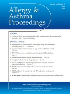 ALLERGY AND ASTHMA PROCEEDINGS
