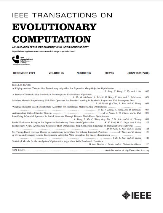 IEEE TRANSACTIONS ON EVOLUTIONARY COMPUTATION