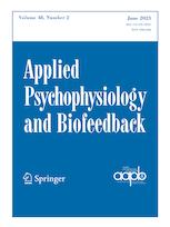 APPLIED PSYCHOPHYSIOLOGY AND BIOFEEDBACK